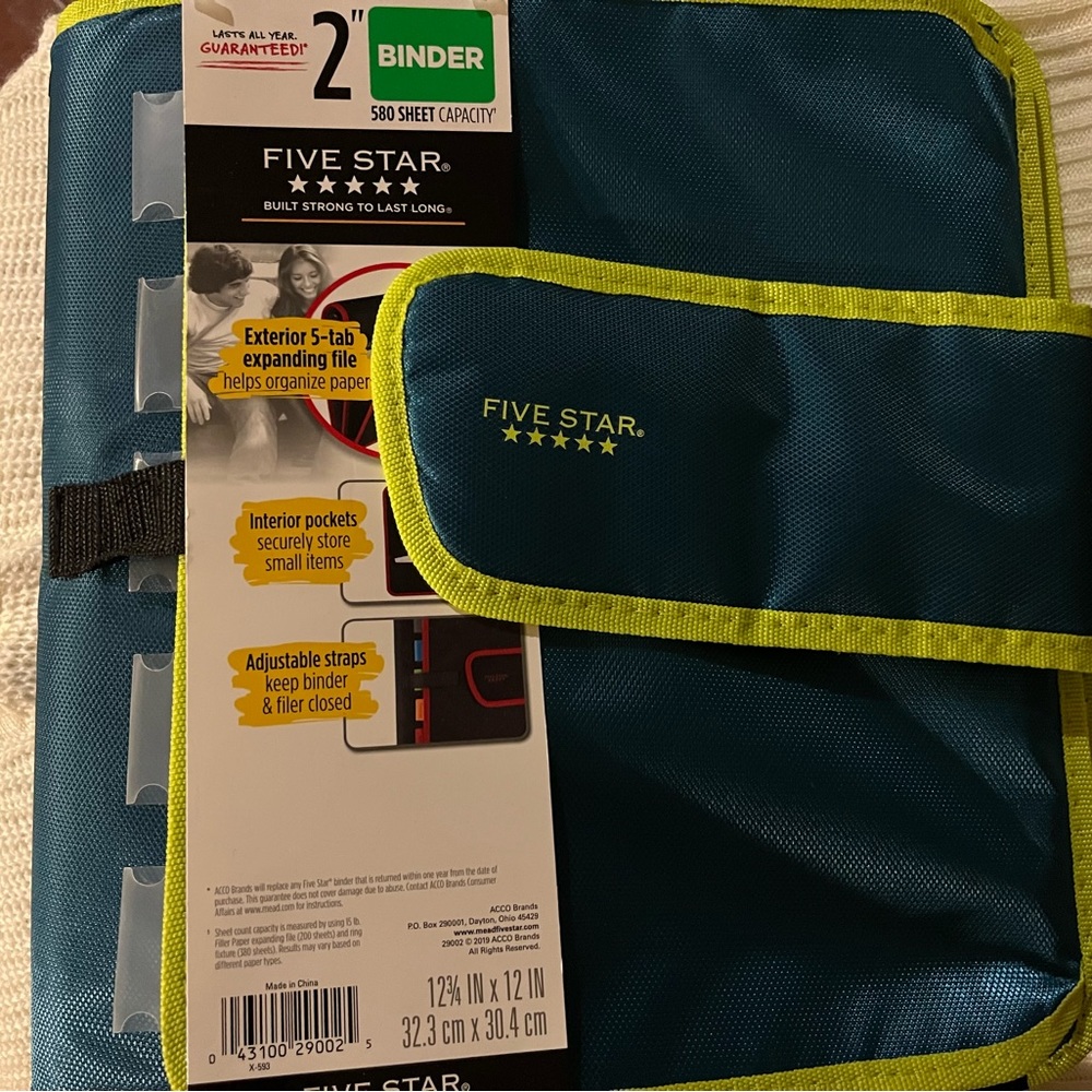 Five Star 2 Inch Binder